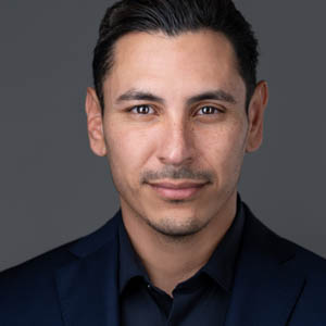 Man in a Dark Navy Suit